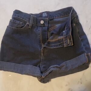 BDG Dark Wash Denim Shorts